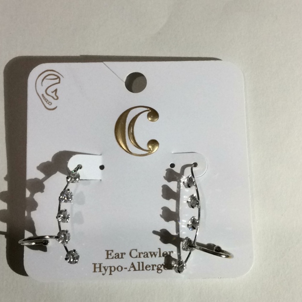 Ear crawler earrings